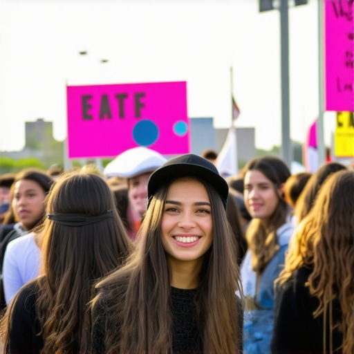 A lively community gathering in Garland showcasing diversity and local engagement