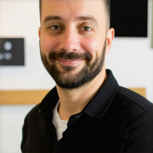 Garland business owner enhancing Google My Business profile with community-focused elements