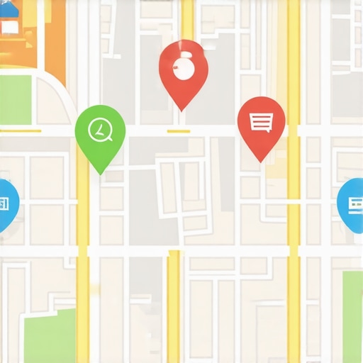 Diagram showing schema markup implementation on Garland local business website