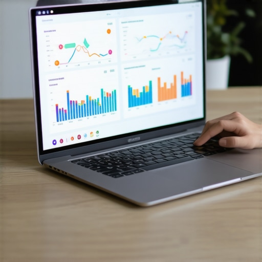 Business owner monitoring SEO tools for local Garland business