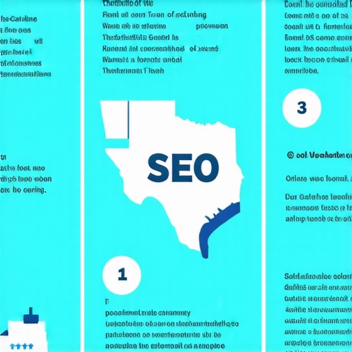 Garland Local SEO Strategy Guide Infographic illustrating local SEO steps for Garland businesses.