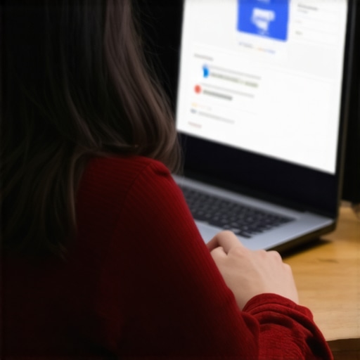 A person working on a computer with Google Maps and local SEO strategies displayed.