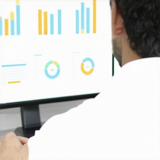 A digital dashboard showing local SEO performance metrics for Garland businesses.