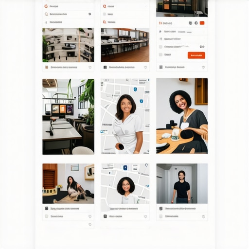 Screenshot of a detailed and complete Google My Business profile with photos and business info