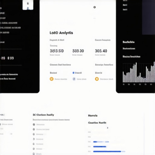 Screenshot of SEO analytics dashboard highlighting local search metrics for Garland businesses.